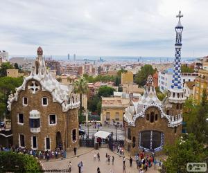 Puzzle Προβολή της Βαρκελώνης